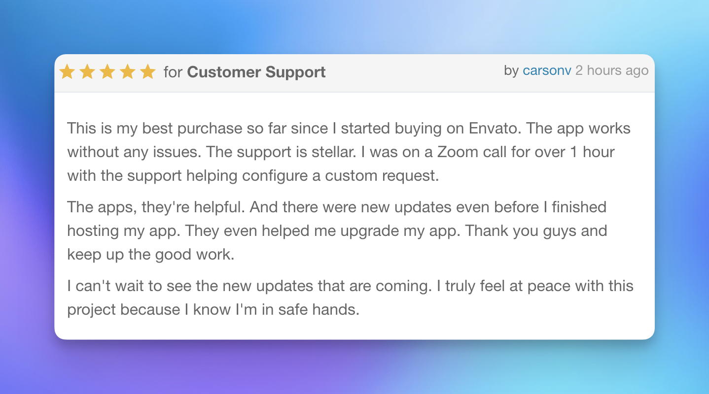 main testimonial image for the project